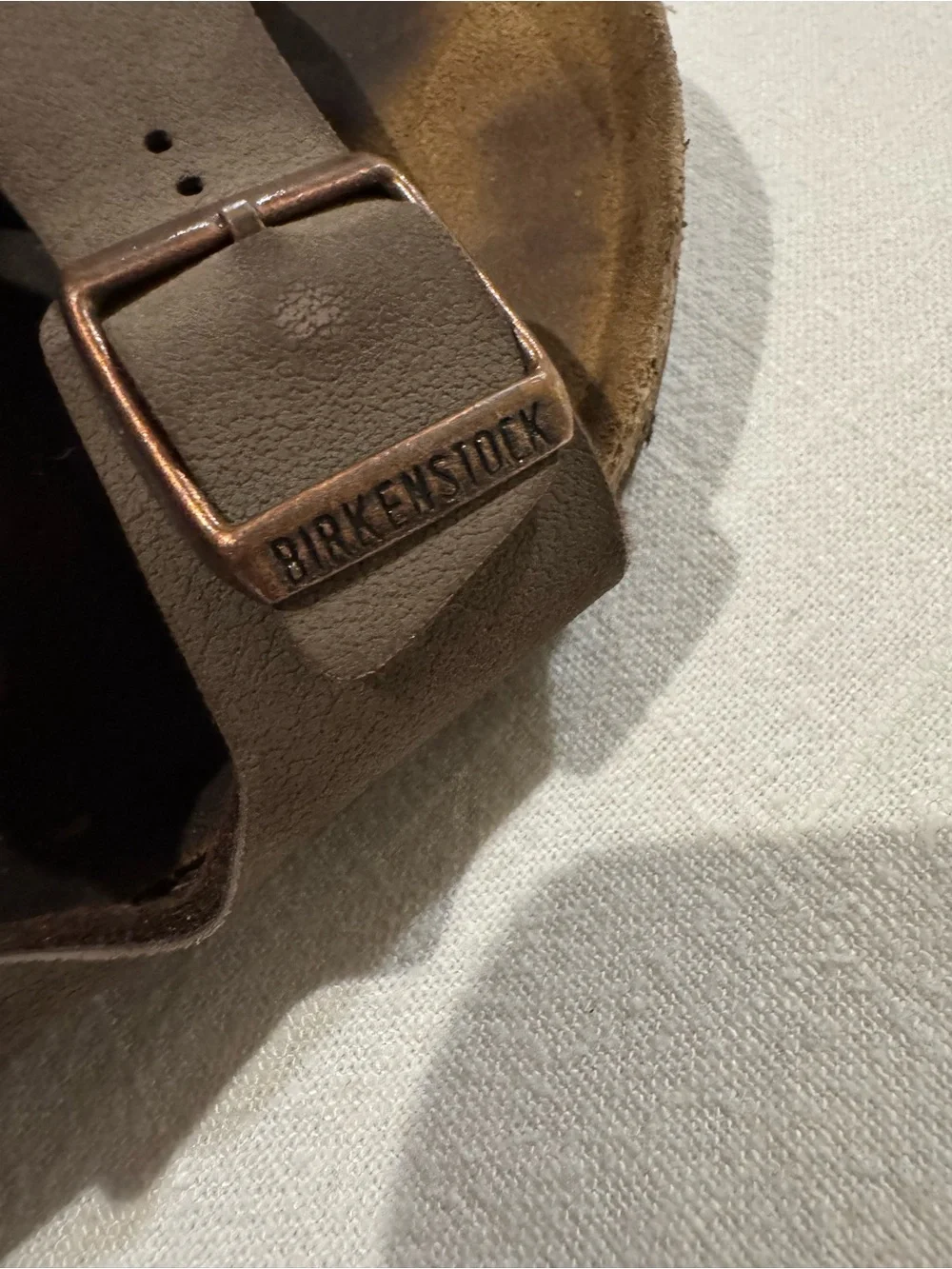 Birkenstock Kids Brown Double-Buckle Sandals